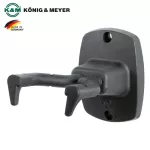 K&M® 16240 Guitar Wall Mount Hanging guitar hanging guitar, wall, pointed tip lock, made of metal, plastic Model 16240-000-