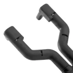 K&M® 16240 Guitar Wall Mount Hanging guitar hanging guitar, wall, pointed tip lock, made of metal, plastic Model 16240-000-