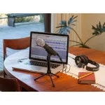Samson® Q2U Microphone USB / XLR Dynamic Mike, headphones can be used for both smart phones, computers, tablets + free devices in mechanical