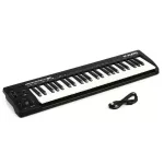 M-Audio® Keystation 49 MK3 คีย์บอร์ดใบ้ มิดี้คอนโทรลเลอร์ Midi Controller คีย์แบบ Semi-Weighted ต่อ Pedal ได้ ใช้ได้ทั้ง