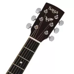 Saga® SF700E กีตาร์โปร่งไฟฟ้า 41 นิ้ว ทรง D ไม้หน้า Top Solid Spruce ภาคไฟฟ้า Fishman Isys II + แถมฟรีกระเป๋ากีตาร์บุหนา