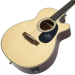 SAGA® SA700CE 40 -inch electric guitar, Om Cutaway shape, Top Solid Engleman Spruce, Fishman Isys II +