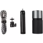 ThronMax® Pulse Microphone USB Mike with a 3 -legged base adjustment mode. Can be used for both the PS4 + game