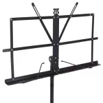 GUITTO GSS-03 STAGE Music Stand Fat Dong Note Book Stand Foldable tablet stand with a lock, face flip + free