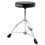 Aroma TDD-10, standard drum chair, metal legs, artificial leather seats Single -resistant chrome metal legs, 4 levels of adjustment