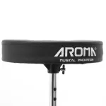 Aroma TDD-10, standard drum chair, metal legs, artificial leather seats Single -resistant chrome metal legs, 4 levels of adjustment