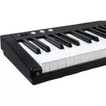 Pastel Pop61 Digital Piano Piano 61 Key has a fire at 128 tones per Bluetooth. Get a built -in battery & free speaker.