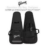 Gibson® Premium Gig Bag Designer กระเป๋ากีตาร์ไฟฟ้า ทรง Explorer™, Flying V™, Firebird™ แบบพรีเมียม บุหนา ของแท้อย่างดี