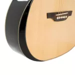 BARACUDA GW-600 EQ Electric Guitar 41 inch GA style Genuine Top Solid Stepper/Walnut Pickup Joyo Body Machine ** 1 year Insurance **