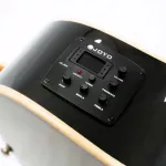 BARACUDA GW-600 EQ Electric Guitar 41 inch GA style Genuine Top Solid Stepper/Walnut Pickup Joyo Body Machine ** 1 year Insurance **