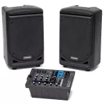 Samson® Expedition XP300 PA 300 -watts speaker, 6 -channel stereo speakers, has an effect in the Bluetooth per wireless.