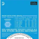 D'Addario® Exp125 Electric guitar line number 9 Hybrid, 100% authentic nickel material, Super Light Top / Regular Bottom, 09-46 ** Made in USA **