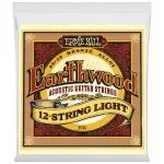 ERNIE BALL® สายกีตาร์โปร่ง 12 สาย 80/20 Bronze ของแท้ 100% รุ่น Earthwood Light, .009 - .046 / 12-String Acoustic Strings ** Made in USA **