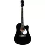 Setsuko SP-B41C 41-inch SPROUT SERIES by Kazuki Dreadnoukt Wooden Basswood Ivory Card TEADERS + Free