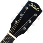 Setsuko SP-B41C 41-inch SPROUT SERIES by Kazuki Dreadnoukt Wooden Basswood Ivory Card TEADERS + Free