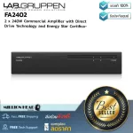 LAB GRUPPEN: FA2402 By Millionhead (power amplifier is driving 2 × 240w Direct Drive and certified by Energy Star).