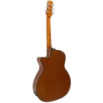 Baracuda OM-300EQ 41 inch electric guitar OM shape /Mahogany wood Nickel silver knob