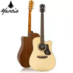 Mantic AG-1C, 41-inch electric guitar, Dreadnought Cutaway shape, Sitca Sprus/Okame + Free Bag & Pick