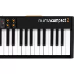 Studiologic® Numa Compact 2 Stage Piano เปียโนฟฟ้า 88 คีย์ แบบพกพา มีลำโพงสเตอริโอในตัว + แถมฟรีอแดปเตอร์ & สาย USB ** M