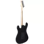 CENTURY DARK SERIES Electric Guitar Strat 22 Frete Hardware Black + Free Rocking & Bag & Tuner & Slender Set