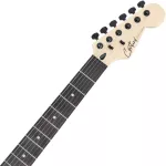 CENTURY DARK SERIES Electric Guitar Strat 22 Frete Hardware Black + Free Rocking & Bag & Tuner & Slender Set