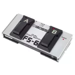 Boss® FS-6 Dual Foot Switch. The pair of switch can be both the Latching Boss FS-5L and Unlacching Boss-5U ** **