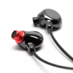 Advanced ™ Elise In Ear monitor headphones provide good sounds and lightweight, with built -in microphone + free cases & rubber cork **