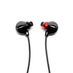 Advanced ™ Elise In Ear monitor headphones provide good sounds and lightweight, with built -in microphone + free cases & rubber cork **