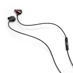 Advanced ™ Elise In Ear monitor headphones provide good sounds and lightweight, with built -in microphone + free cases & rubber cork **