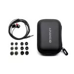 Advanced ™ Elise In Ear monitor headphones provide good sounds and lightweight, with built -in microphone + free cases & rubber cork **