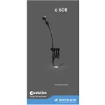 Sennheiser® E608 Dynamic Mic Mike Mike Mike Trump For brass blower/drum + free bag &