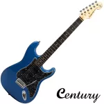 Century CE-A38 กีตาร์ไฟฟ้า ทรง Strat 22 เฟร็ต ไม้เบสวู้ด ปิ๊กอัพซิงเกิ้ลคอยล์ + แถมฟรีคันโยก & กระเป๋า & จูนเนอร์ & ชุดท