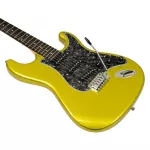 Century CE-A38 กีตาร์ไฟฟ้า ทรง Strat 22 เฟร็ต ไม้เบสวู้ด ปิ๊กอัพซิงเกิ้ลคอยล์ + แถมฟรีคันโยก & กระเป๋า & จูนเนอร์ & ชุดทำความสะอาด & สายแจ็ค & ปิ๊ก