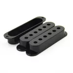 Rasvone PCE10 ฝาครอบปิ๊กอัพ ทรง Strat / หัวจุกซีเล็คเตอร์ / ปุ่มหมุนวอลุ่ม & โทน - Strat Pickup Covers & Caps & Tone/Vol