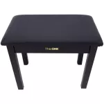 The One T1AB Piano Bench Classic Piano Chair, Standard Size Wooden Leg