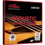 Alice® AW438 XL Airy Guitar No. 10, Phosphor Bronze, Hycarbon Steel Copper wrap Good rust -proof coating of