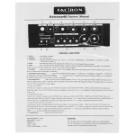 Facron Extreme 40 Guitar Amp แอมป์กีตาร์ 30 วัตต์ 8 Channel & 6 Modulation & จังหวะกลอง เชื่อมต่อบลูทูธได้ ต่อหูฟังและ A