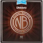 D'Addario® NB1253 สายกีตาร์โปร่ง เบอร์ 12 แบบ Nickel Bronze ของแท้ 100% Regular Light, 0.012 - 0.053 ** Made in USA *