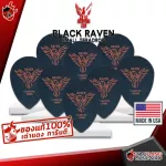 [USA 100%authentic] Guitar Clayton Black Raven Small Teardrop - Pick Guitar Picca Black Crow in every xylophone [with QC check] Red turtle