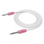 Kirlin IP-241 สายแจ็คกีตาร์ 3 เมตร วัสดุ PVC ทนทานต่อการใช้งาน สีขาว 3m Guitar Cable, สายแจ็คกีตาร์ 3m