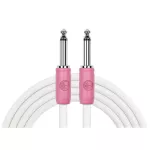 Kirlin IP-241 สายแจ็คกีตาร์ 3 เมตร วัสดุ PVC ทนทานต่อการใช้งาน สีขาว 3m Guitar Cable, สายแจ็คกีตาร์ 3m