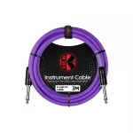 KIRLIN IP-241BC, 3 meter long, metal jack cable, PVC material, resistant to 3M Guitar Cable, 3M guitar jack cable