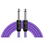 KIRLIN IP-241BC, 3 meter long, metal jack cable, PVC material, resistant to 3M Guitar Cable, 3M guitar jack cable