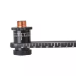 Alctron® Mas006, a double microphone stand, can put 2 microphone, adjustable distance between 8.4 - 28 cm, made of aluminum. For recording