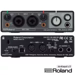 Roland® Rubix 22 ออดิโออินเตอร์เฟส แบบ 2-in / 2-out คุณภาพเสียงระดับสตูดิโอ ต่อ MIDI ได้ ต่อหูฟังได้ รองรับการใช้งานบน P