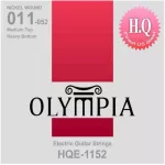 Olympia® HQE -1152 Electric Guitar No. 11 Nickel Wound 100% Medium Top / Heavy Bottom, 0.011 - 0.052