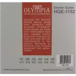 Olympia® HQE -1152 Electric Guitar No. 11 Nickel Wound 100% Medium Top / Heavy Bottom, 0.011 - 0.052