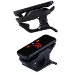 Korg® Pitchclip 2+ Guitar Clip Tuner Location Location of the guitar line High resolution LCD + free battery ready to use