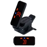 Korg® Pitchclip 2+ Guitar Clip Tuner Location Location of the guitar line High resolution LCD + free battery ready to use
