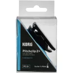 Korg® Pitchclip 2+ Guitar Clip Tuner Location Location of the guitar line High resolution LCD + free battery ready to use
